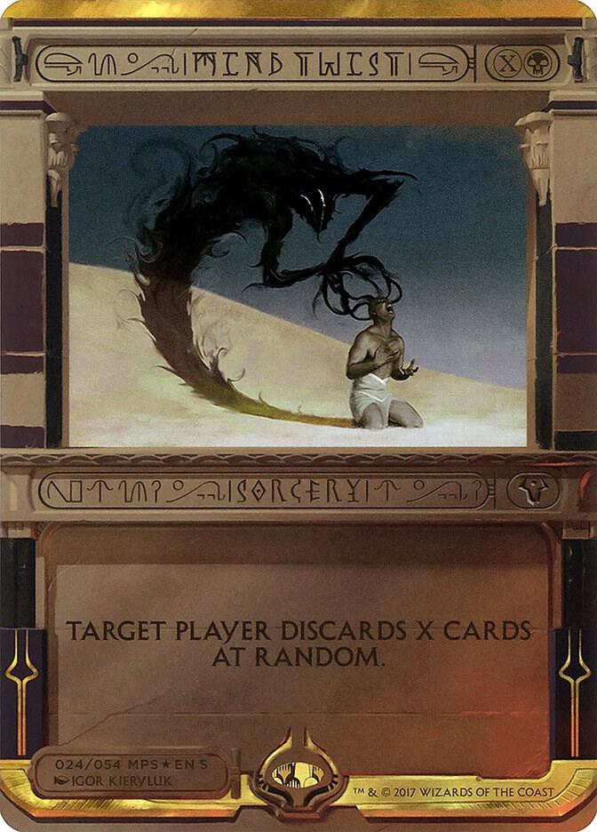 Mind Twist - Masterpiece Series: Amonkhet Invocations - 24 - FOIL