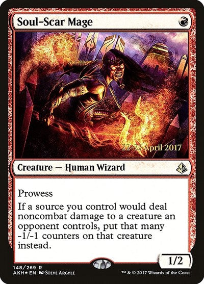 Soul-Scar Mage - Prerelease Cards - 148 - FOIL