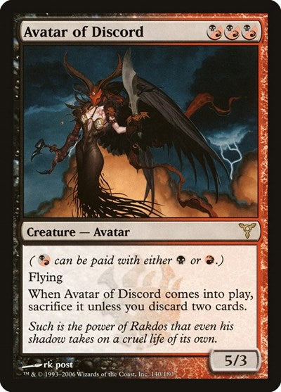 Avatar of Discord - Dissension - 140 - FOIL