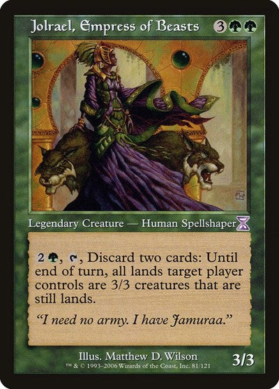 Jolrael, Empress of Beasts - Timeshifted - 81 - FOIL