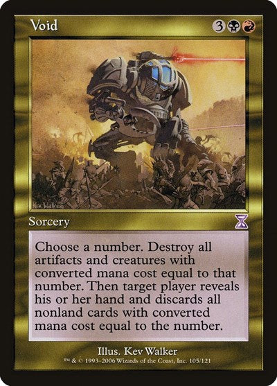 Void - Timeshifted - 105 - FOIL