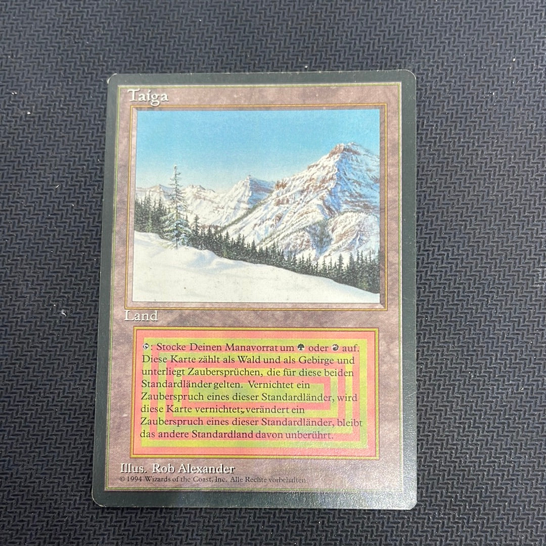 Taiga - Revised Foreign Black Bordered GERMAN