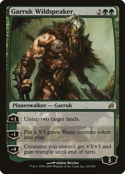 Garruk Wildspeaker - Lorwyn - 213