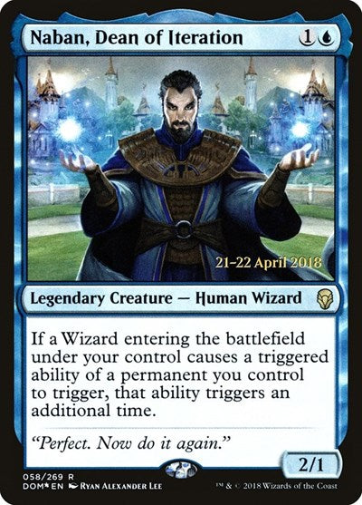 Naban, Dean of Iteration - Prerelease Cards - 58 - FOIL