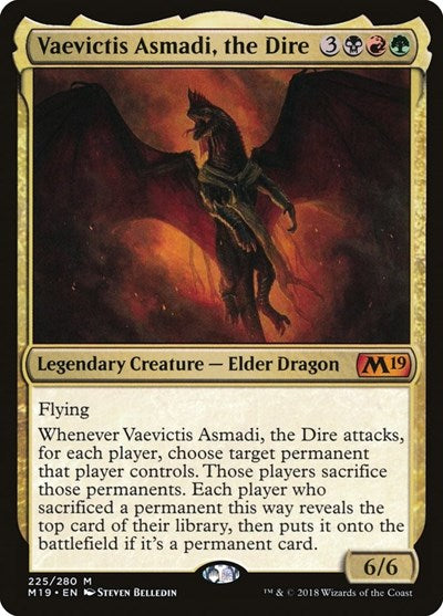 Vaevictis Asmadi, the Dire - Core Set 2019 - 225