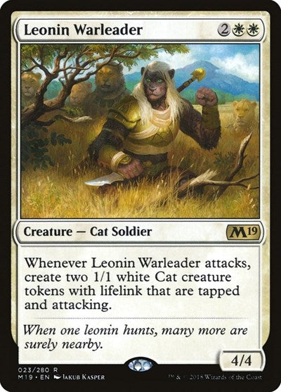 Leonin Warleader - Core Set 2019 - 23