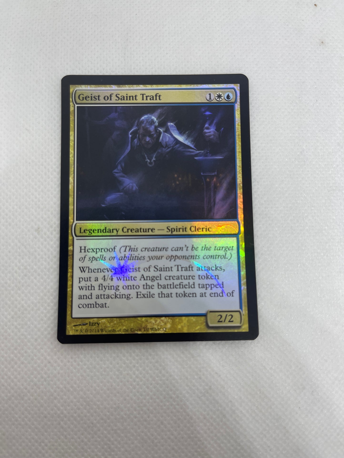 Geist of Saint Traft - WMCQ Promo #001 FOIL