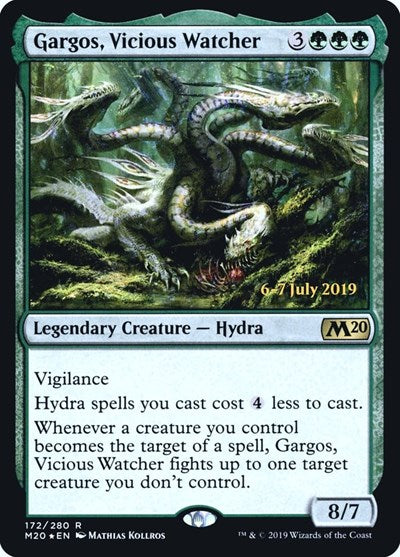Gargos, Vicious Watcher - Prerelease Cards - 172 - FOIL