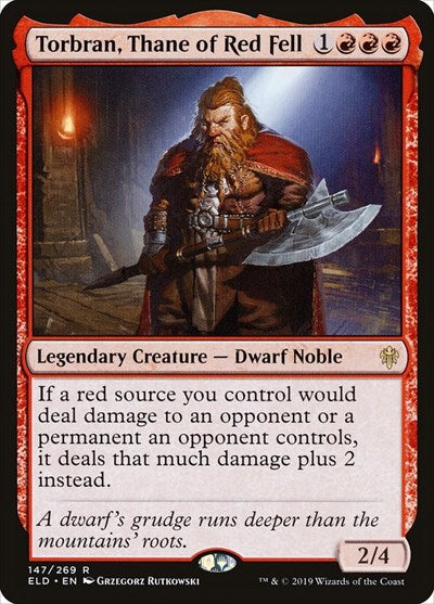 Torbran, Thane of Red Fell - Throne of Eldraine - 147