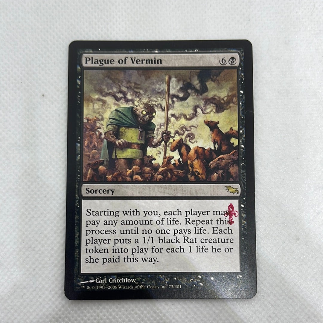 Plague of Vermin - Shadowmoor PT Stamped