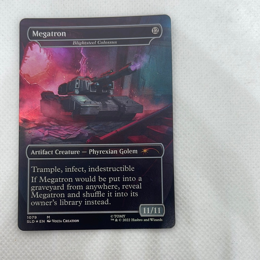 Megatron/Blightsteel Colossus (Foil) - Secret Lair