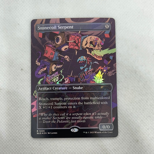 Stonecoil Serpent - Secret Lair FOIL BORDERLESS