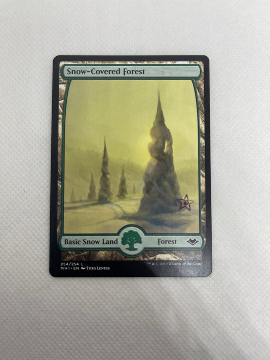 Snow-Covered Forest - Modern Horizons #254 STAMPED