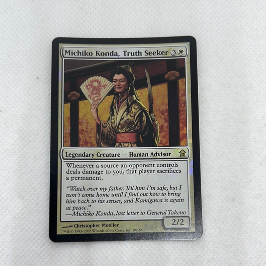 Michiko Konda, Truth Seeker - Saviors of Kamigawa FOIL