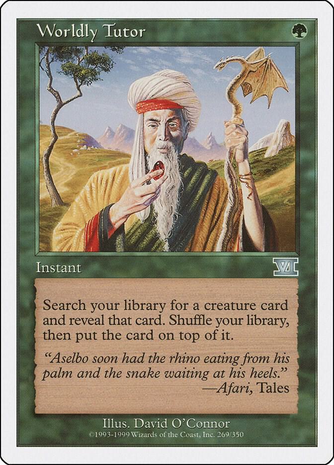 Worldly Tutor - Classic Sixth Edition - 269