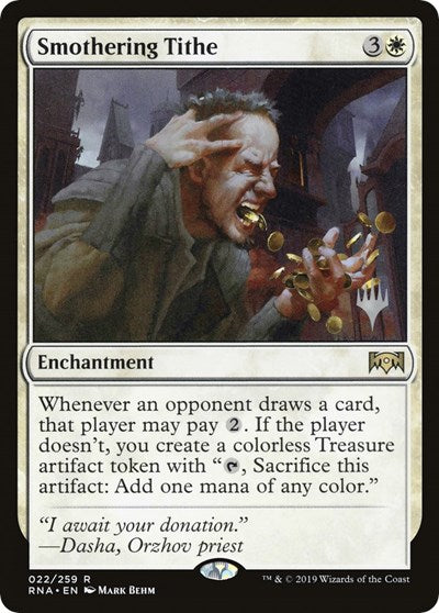 Smothering Tithe - Promo Pack: Throne of Eldraine - 22