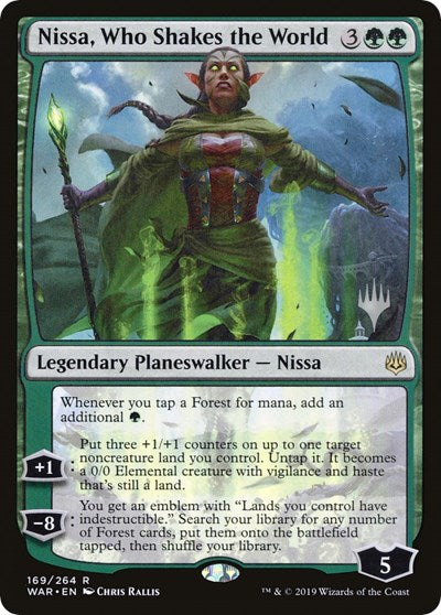 Nissa, Who Shakes the World - Promo Pack: Throne of Eldraine - 169