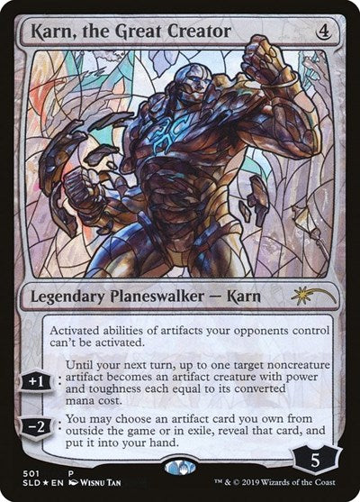 Karn, the Great Creator (Stained Glass) - Secret Lair Drop Series - 501