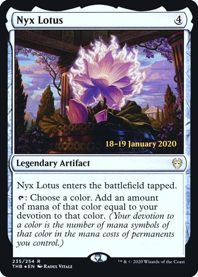 Nyx Lotus - Prerelease Cards - 235 - FOIL