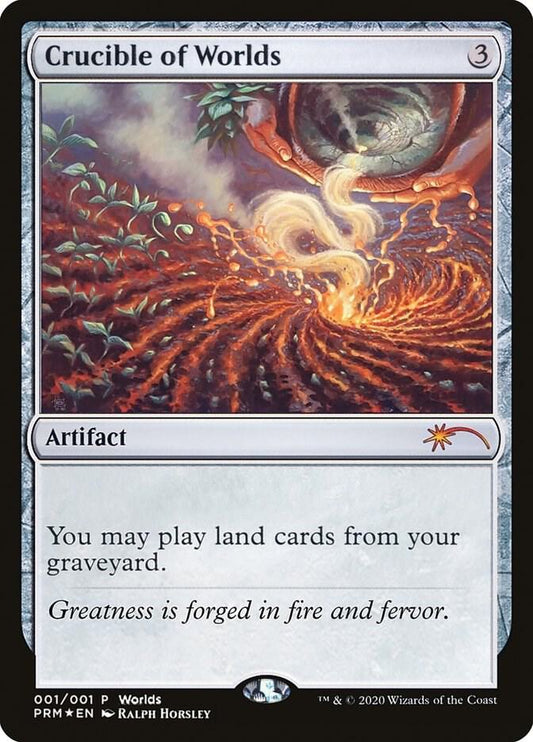 Crucible of Worlds - Unique and Miscellaneous Promos -Worlds - FOIL -  1