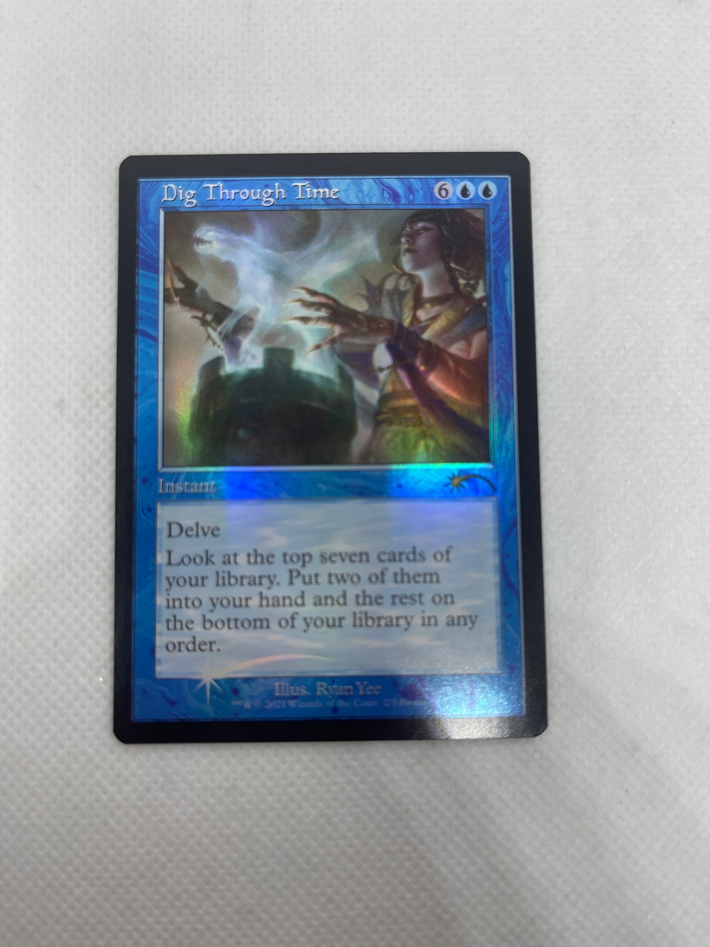 Dig Through Time - WPN Retro Frame Promo #002 FOIL