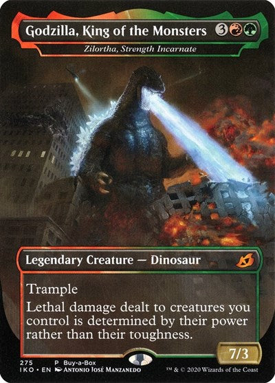 Godzilla, King of the Monsters - Zilortha, Strength Incarnate - Buy-A-Box Promos - 275