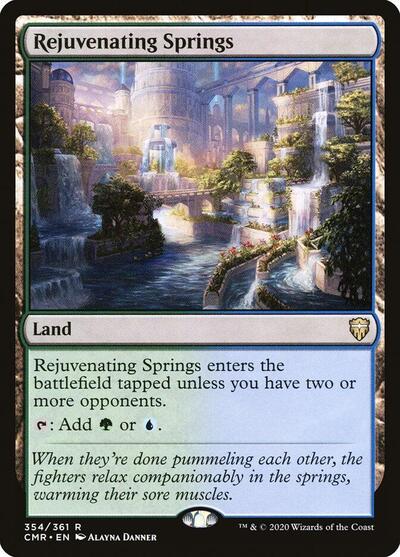 Rejuvenating Springs - Commander Legends - 354 - FOIL