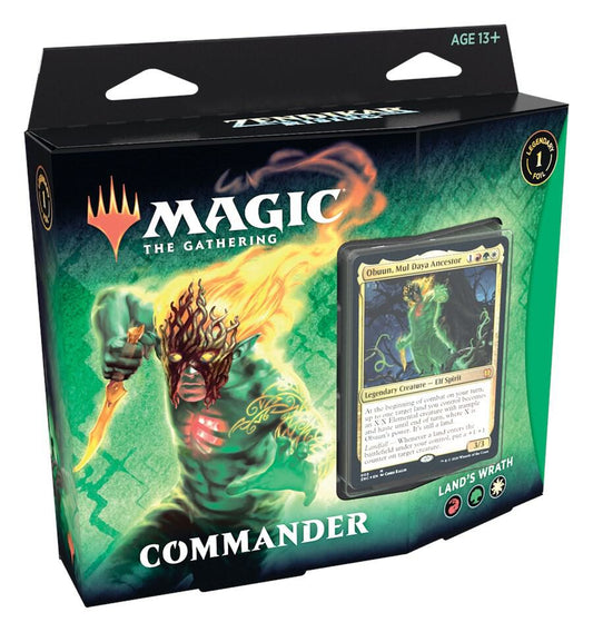 Zendikar Rising - Land's Wrath Commander Deck - Commander: Zendikar Rising -
