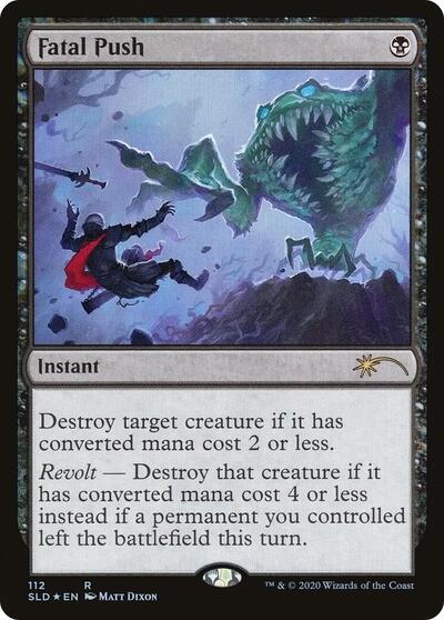 Fatal Push (112) - Secret Lair Drop Series - 112 - FOIL