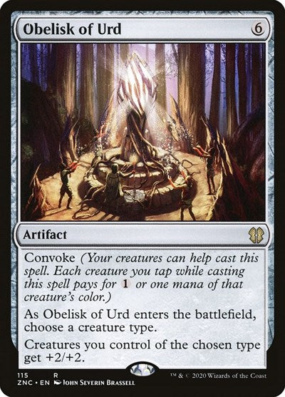 Obelisk of Urd - Commander: Zendikar Rising - 115
