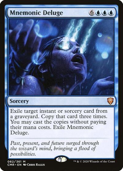 Mnemonic Deluge - Commander Legends - 82 - FOIL