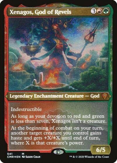 Xenagos, God of Revels (Foil Etched) - Commander Legends - 541