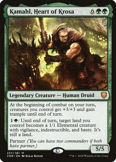 Kamahl, Heart of Krosa - Commander Legends - 237 - FOIL