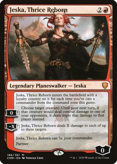 Jeska, Thrice Reborn - Commander Legends - 186 - FOIL