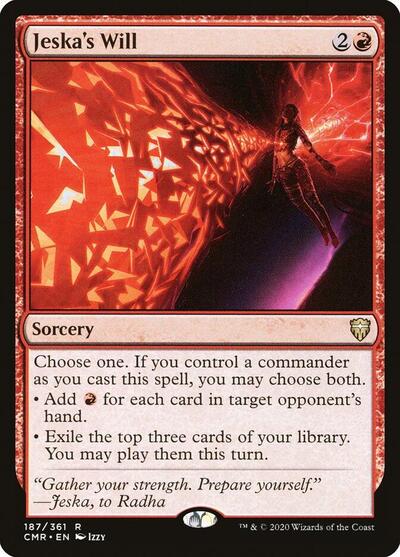Jeska's Will - Commander Legends - 187 - FOIL