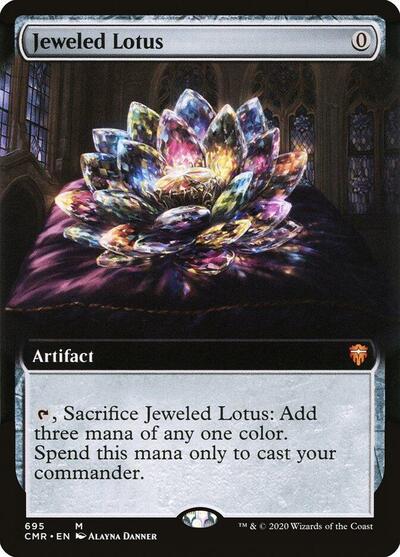 Jeweled Lotus (Extended Art) - Commander Legends - 695