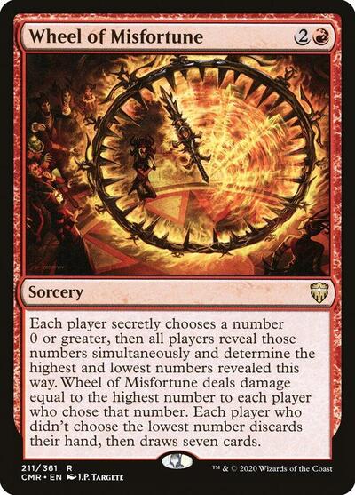 Wheel of Misfortune - Commander Legends - 211 - FOIL