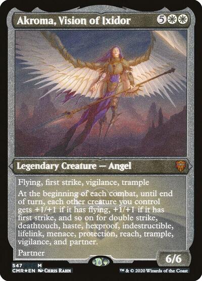 Akroma, Vision of Ixidor (Foil Etched) - Commander Legends - 547
