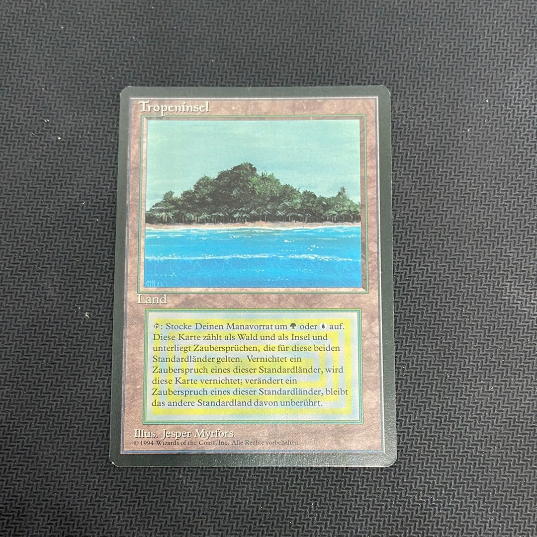 Tropical Island - Foreign Black Bordered GERMAN