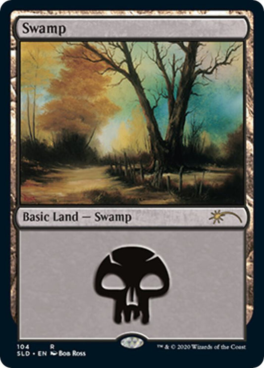 Swamp (104) (Bob Ross) - Secret Lair Drop Series - 104