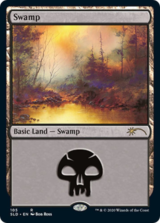 Swamp (105) (Bob Ross) - Secret Lair Drop Series - 105