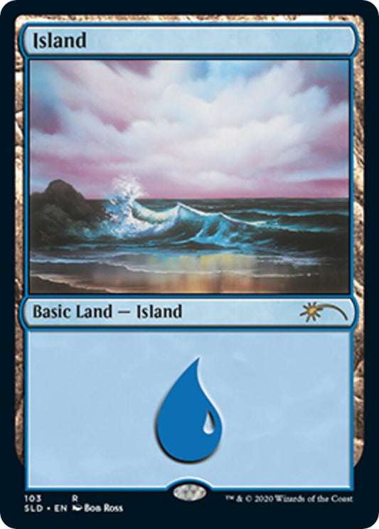 Island (103) (Bob Ross) - Secret Lair Drop Series - 103