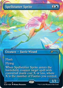 Spellstutter Sprite - Secret Lair Drop Series - 117 - FOIL