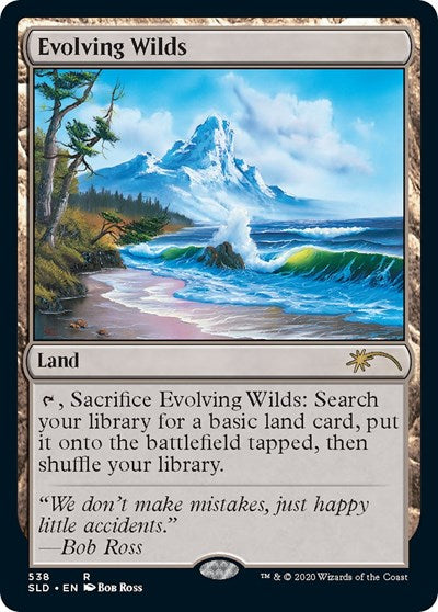 Evolving Wilds (Bob Ross) - Secret Lair Drop Series - 538 - FOIL
