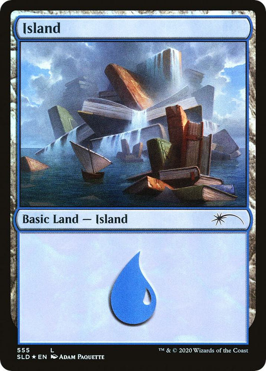Island (555) - Secret Lair Drop Series - 555 - FOIL