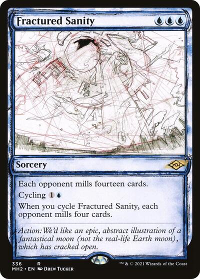 Fractured Sanity (Showcase) - Modern Horizons 2 - 336 - FOIL