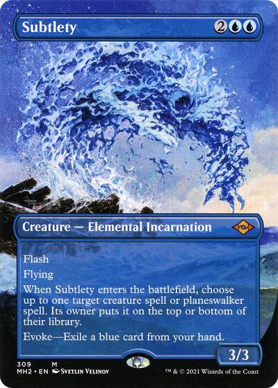 Subtlety (Borderless) - Modern Horizons 2 - 309 - FOIL