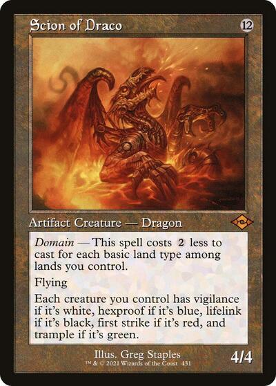 Scion of Draco (Retro Frame) - Modern Horizons 2 - 431 - FOIL
