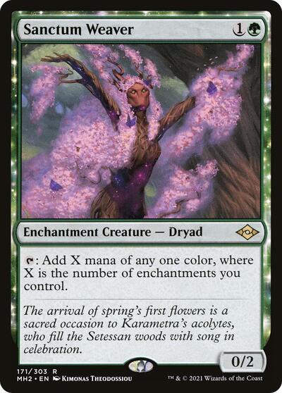 Sanctum Weaver - Modern Horizons 2 - 171 - FOIL
