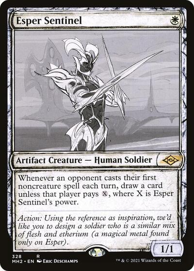 Esper Sentinel (Showcase) - Modern Horizons 2 - 328 - FOIL